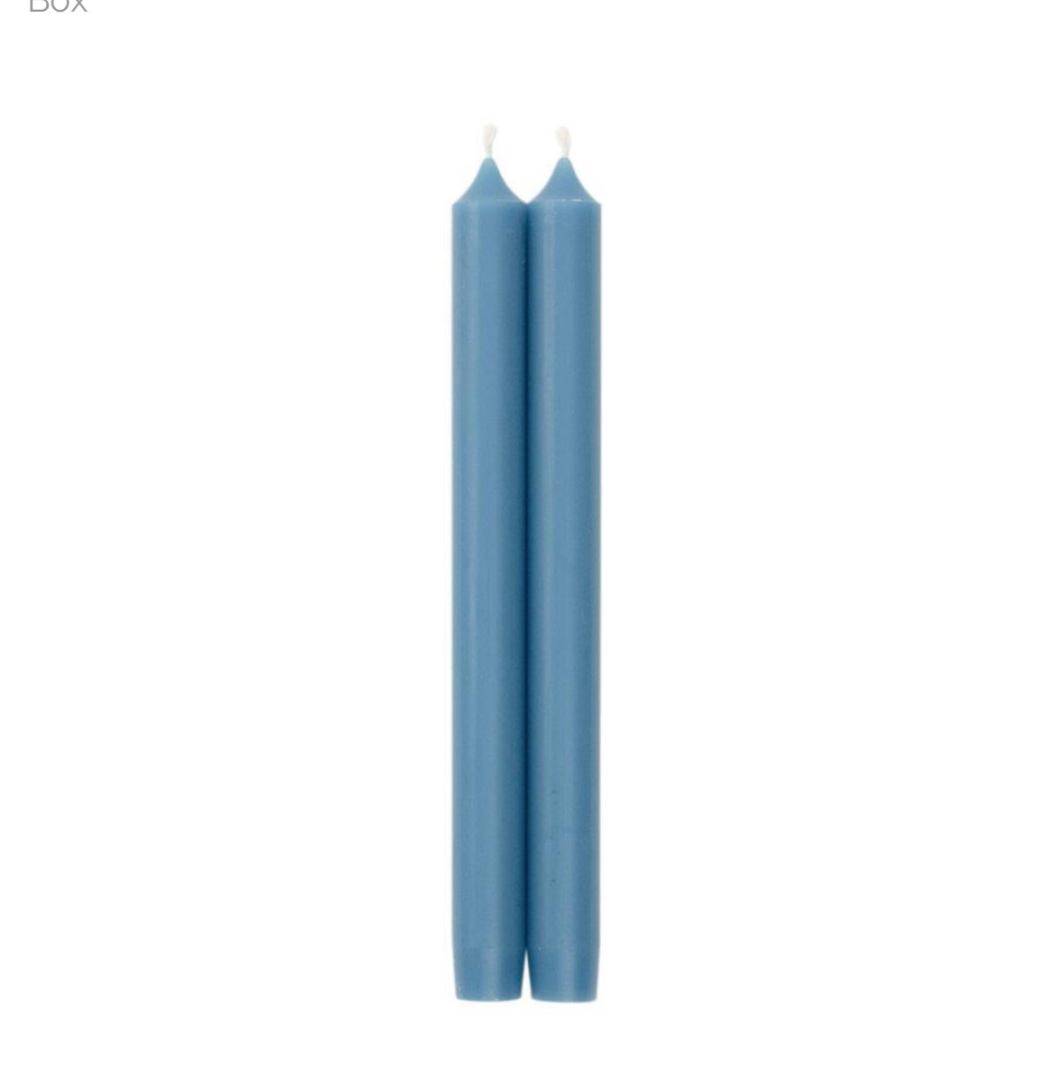 10" Parisian Blue Candle