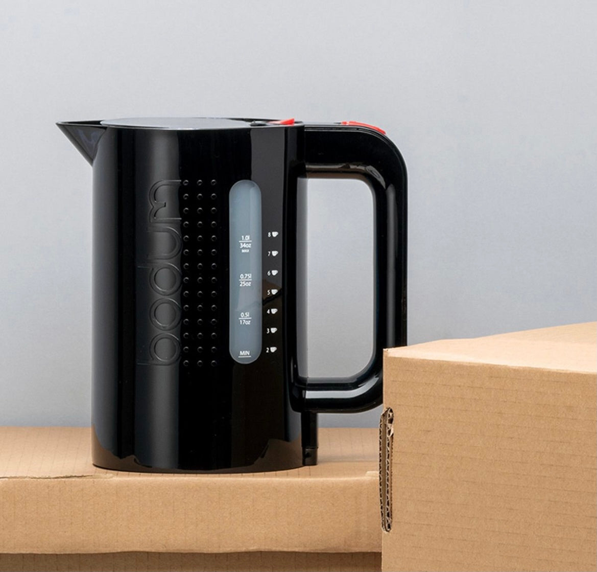 34oz Cordless Water Kettle, Black