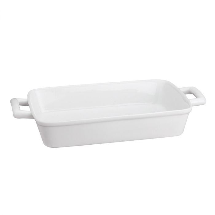 White Ceramic Lasagna Pan