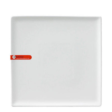 8.25" Square Plate White
