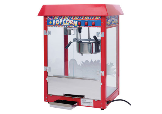 Red Popcorn Popper Kettle