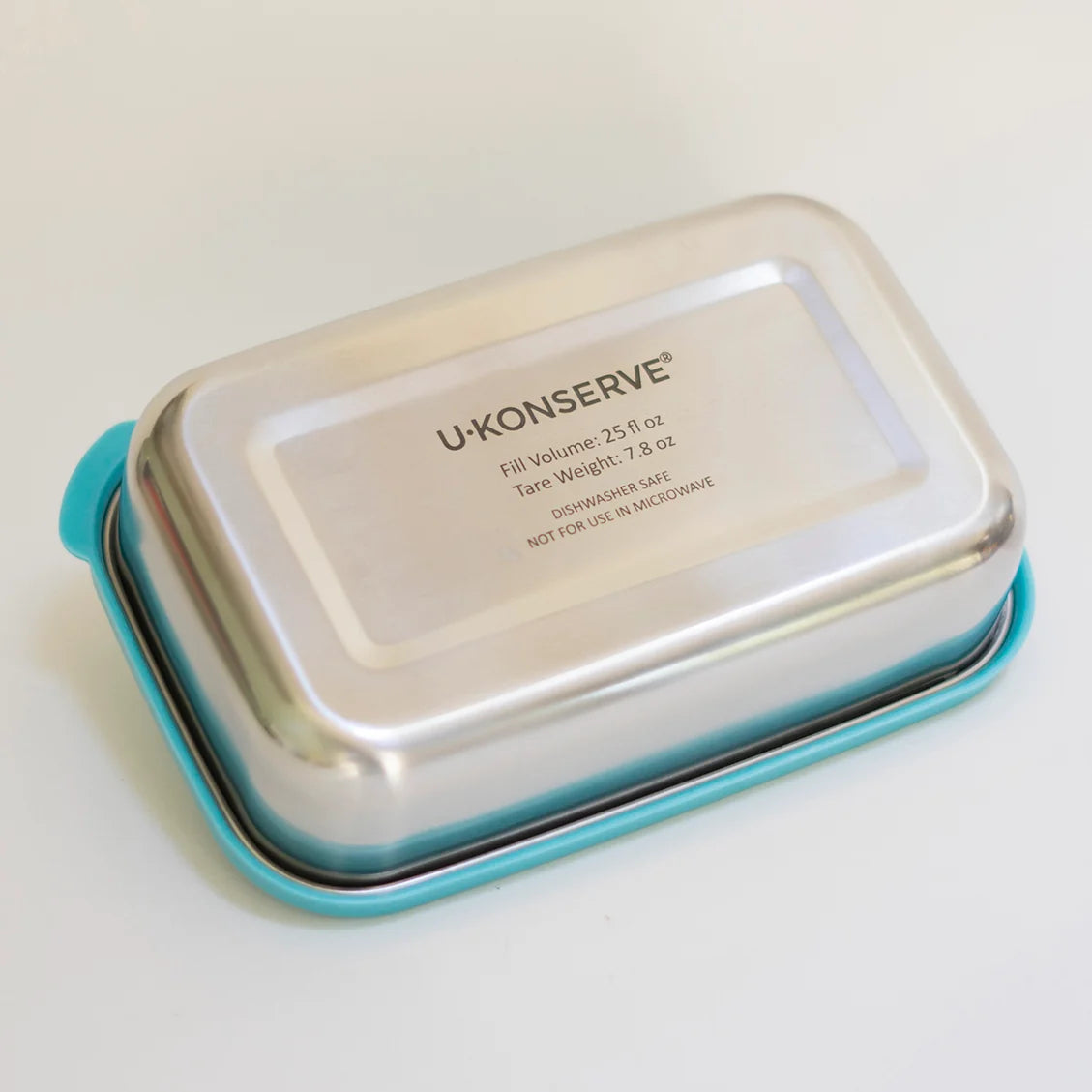 45oz Rectangle Container, Island Teal