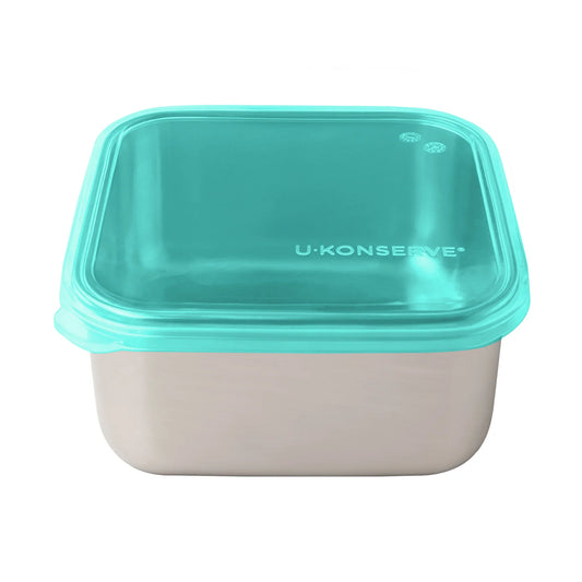 30oz Square Container, Island Teal