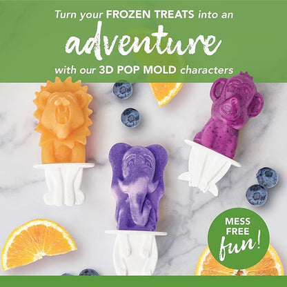 Zoo Crew Pop Molds