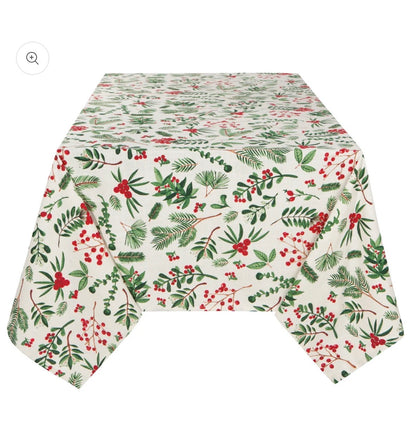 Tablecloth 90", Winterberry