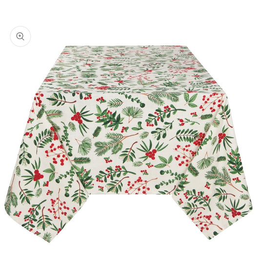 Tablecloth 90", Winterberry