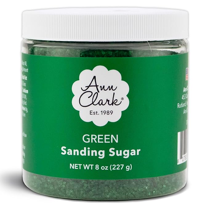 Ann Clark Sanding Sugar, Green