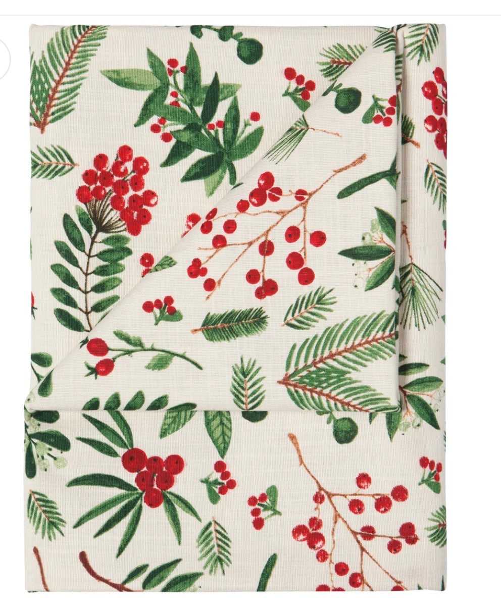 Tablecloth 90", Winterberry