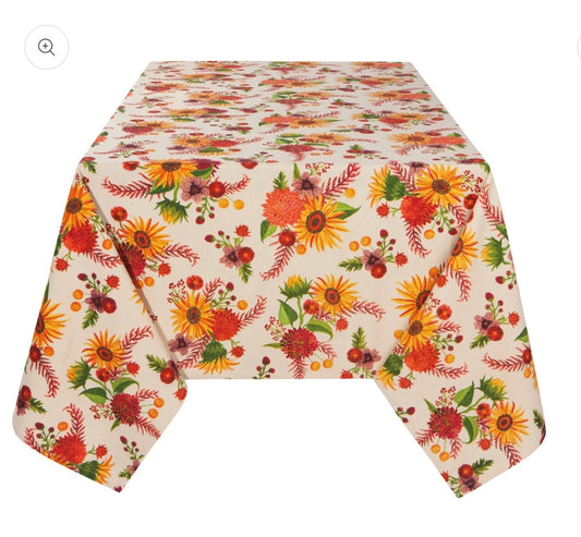 Tablecloth 90", Sunflower Splendor