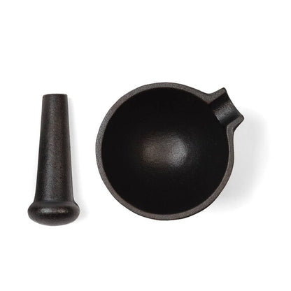 Cast Iron Mortar & Pestle 3.9x2.6"