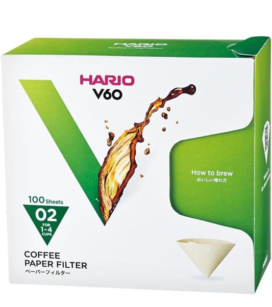 V60 #2 Paper Filter 100ct, White Box