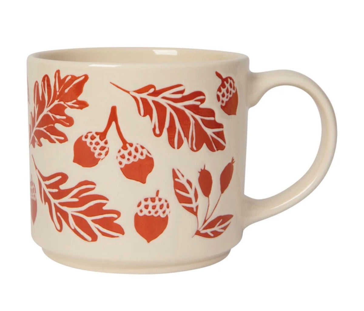 Mug Stacking, Oak And Acorn