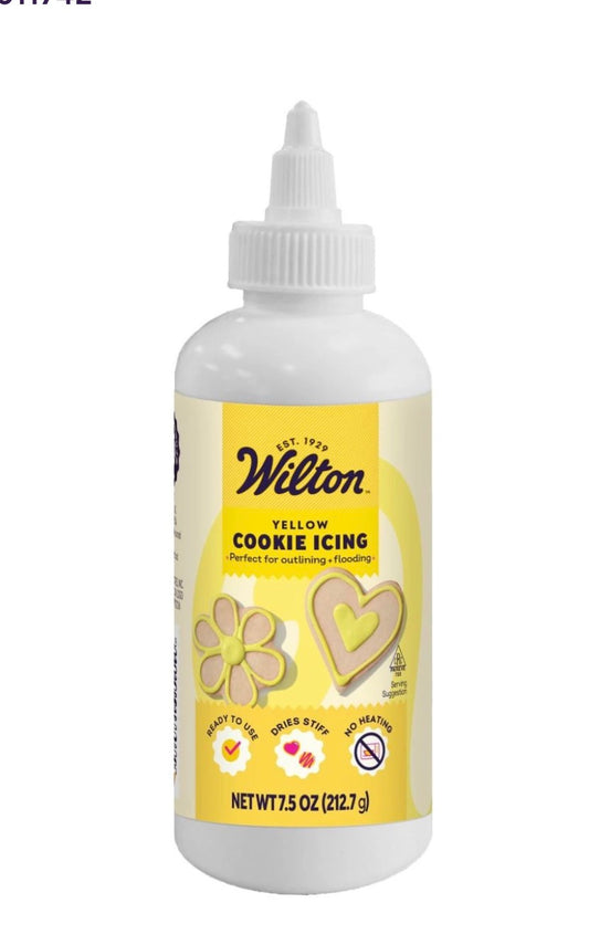 Cookie Icing 7.5oz, Yellow