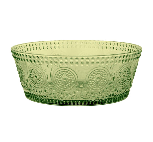 4 Cups Codi Glass Bowl, Sage