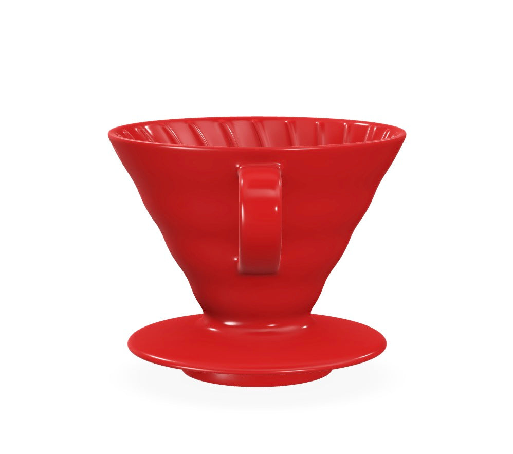 #2 Red Ceramic Coffee Dripper