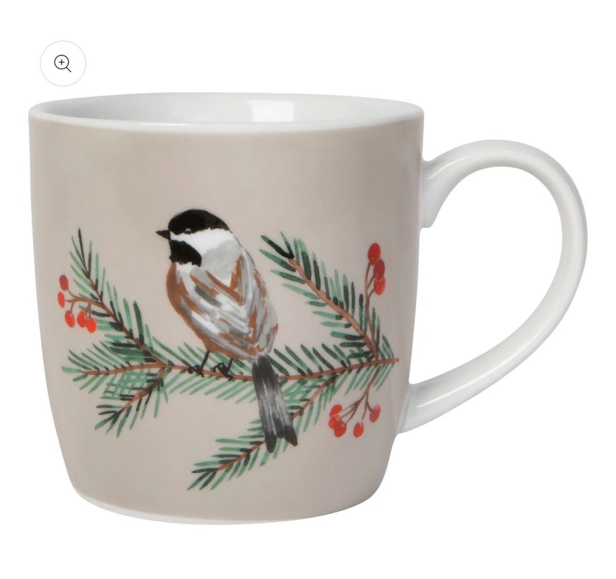 12oz Mug, Bird & Boughs