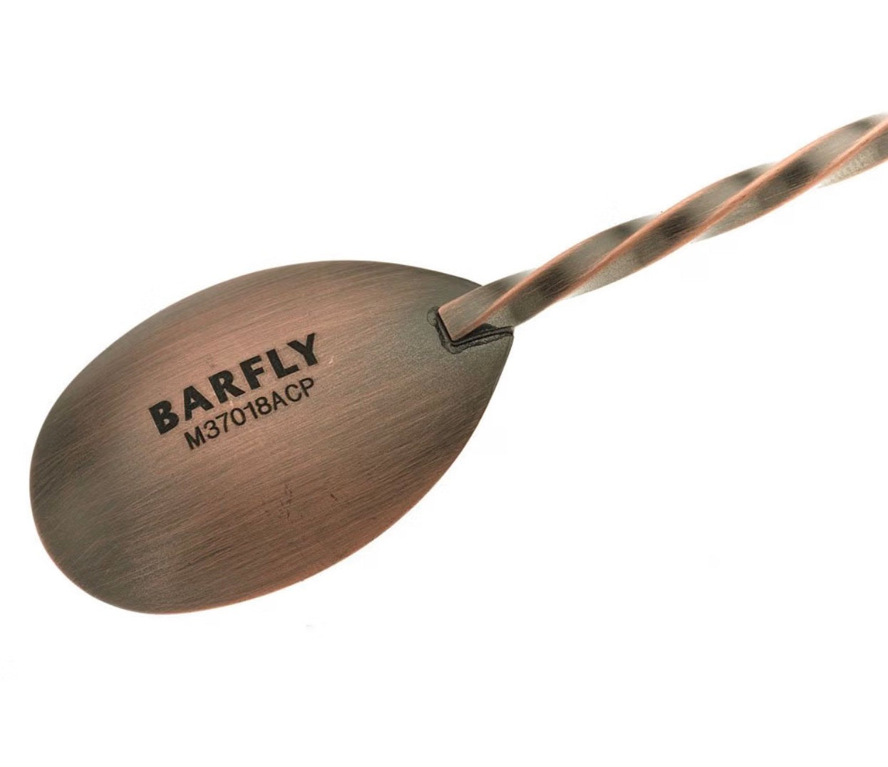 12" Bar Spoon w/ Muddler, Copper