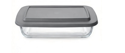 Glass Baking Pan W/ Lid 9" X13"
