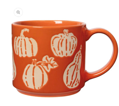Mug Stacking, Harvest Gourds