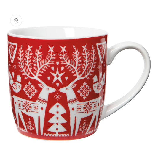12oz Mug, Folk Forest