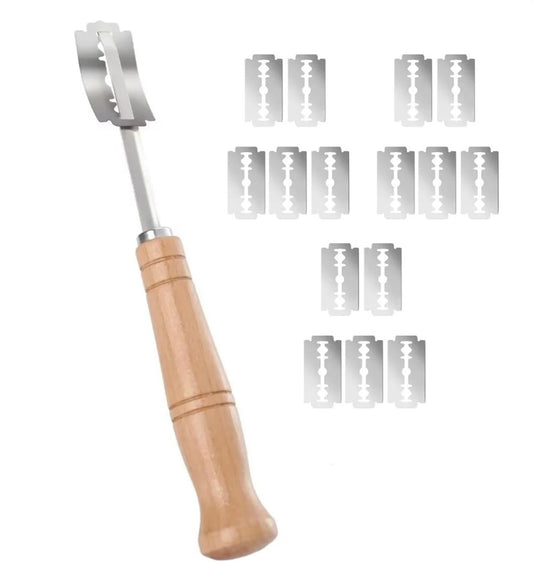 Bread Lame, Includes 15 Replacement Blades