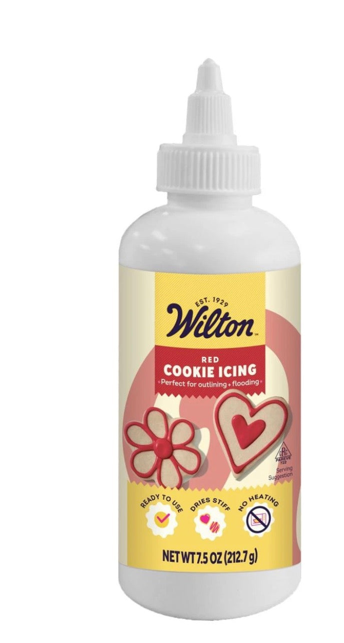 Cookie Icing 7.5oz, Red