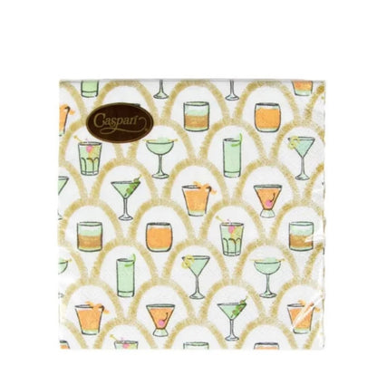 Cocktail Napkins, Deco Cocktails