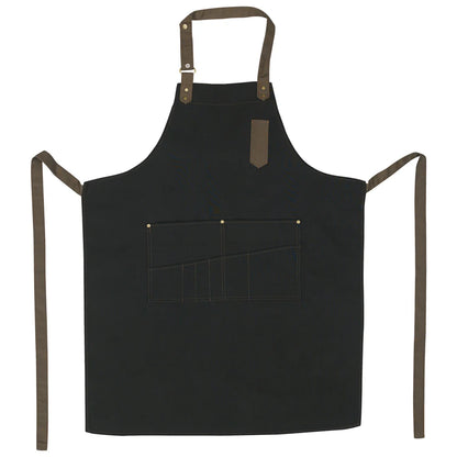 Medium Weight Black Apron