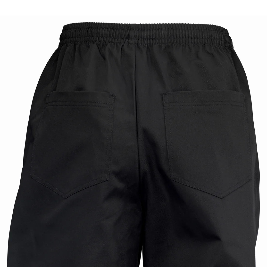 Chef Pants Black Medium Drawstring