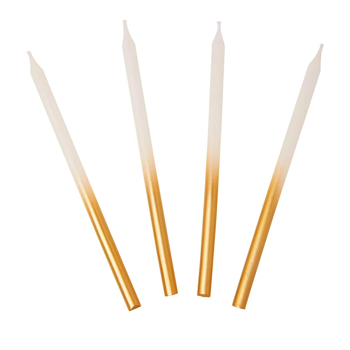 Gold Ombre Candles, 16ct
