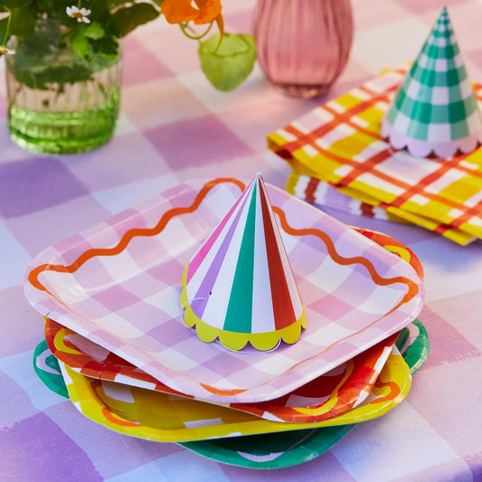 Birthday Paper Plates, 12ct