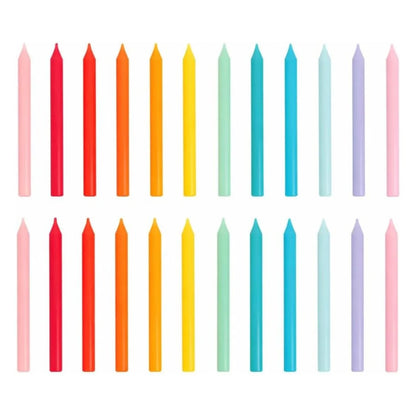 Rainbow Candles, 24ct