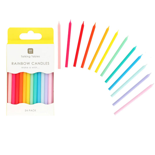 Rainbow Candles, 24ct