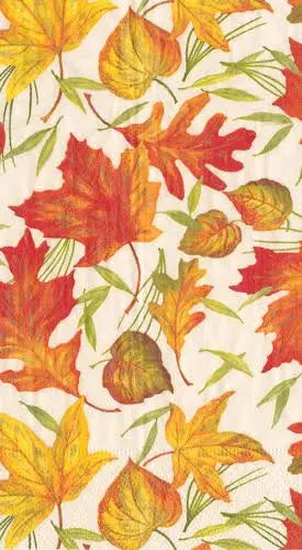 Guest Towels, Woodland Leaves