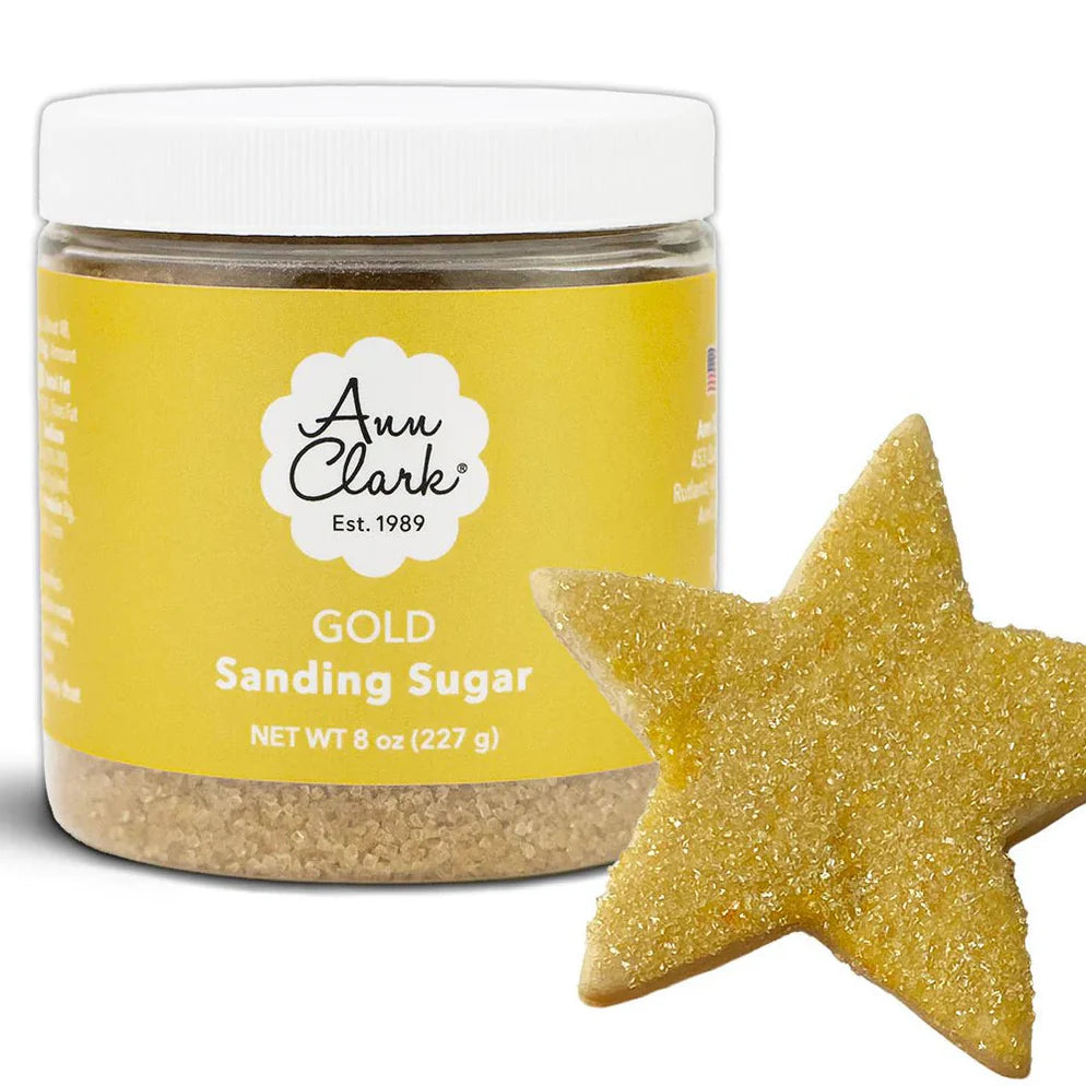 Ann Clark Sanding Sugar, Gold