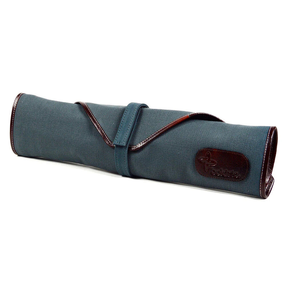 6 Slot Canvas Knife Roll Abalone