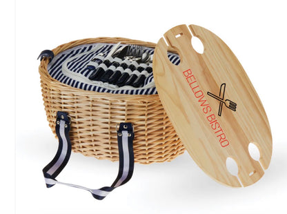 Central Park Picnic Basket for Four