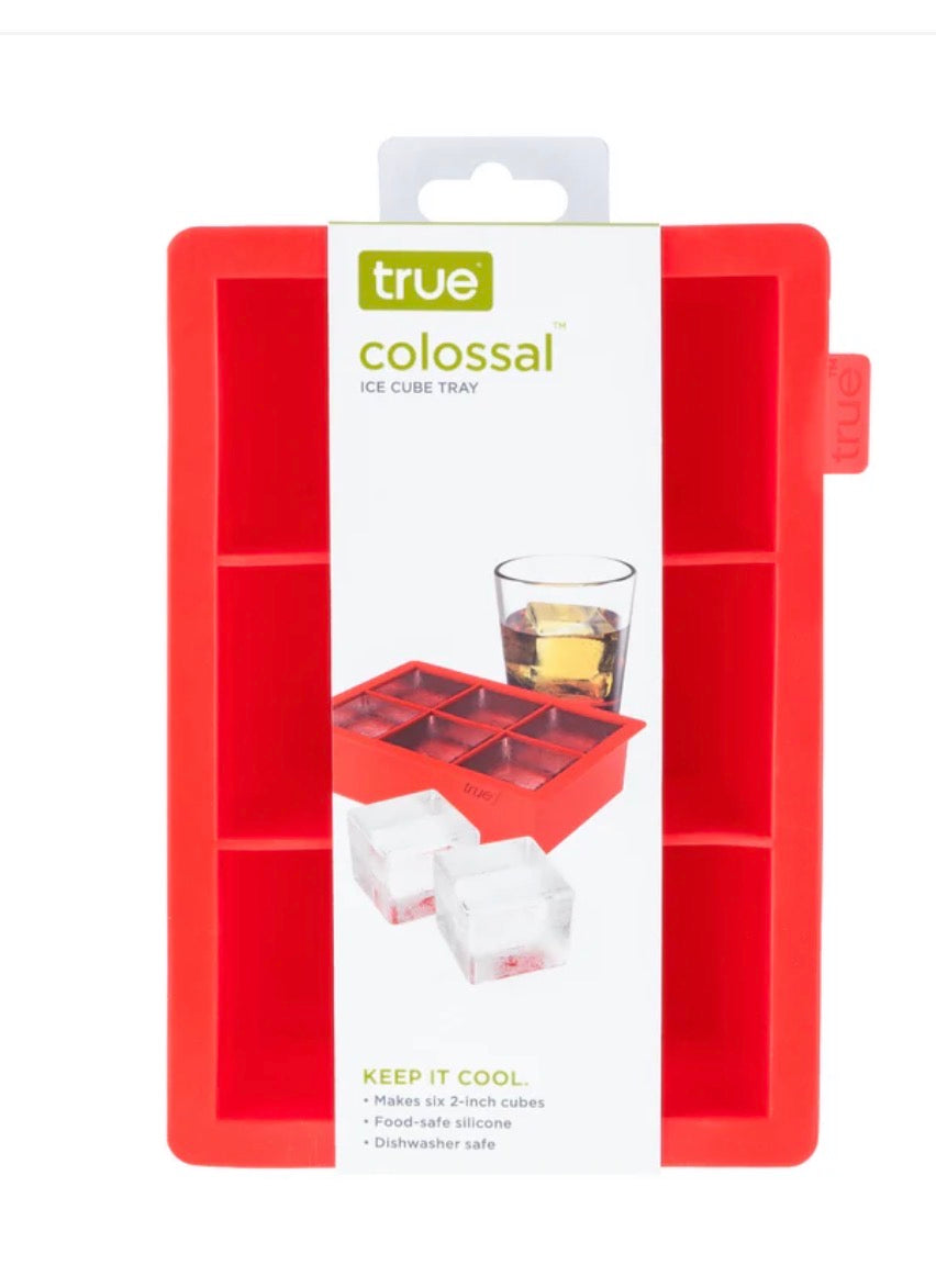 Colossal Red Ice Cube Tray