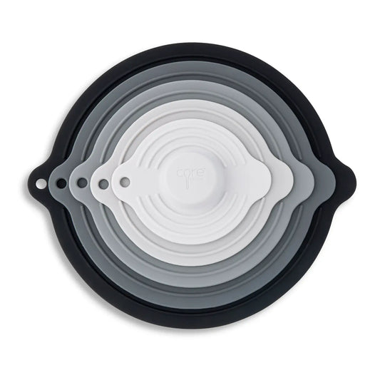 Core Silicone 5 Piece Set Suction Lids