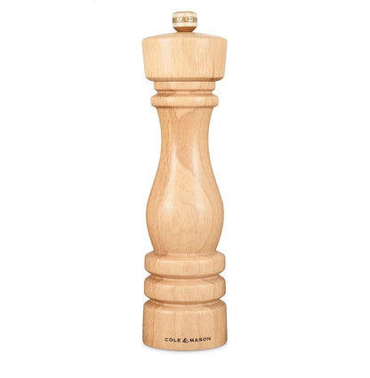 8.5" London Pepper Mill, Natural Beech