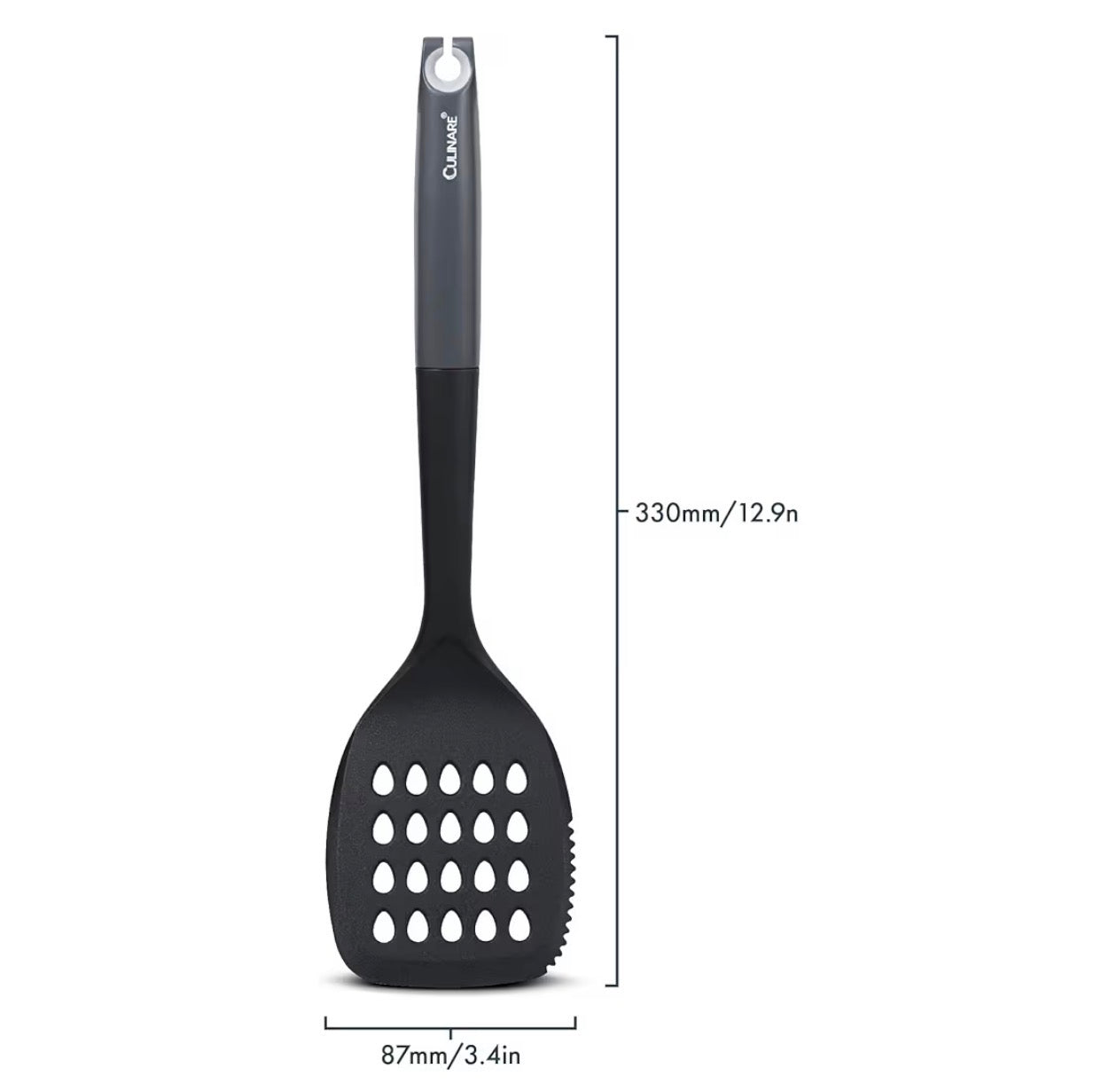 Culinare Slotted Turner w/ Serrated Edge