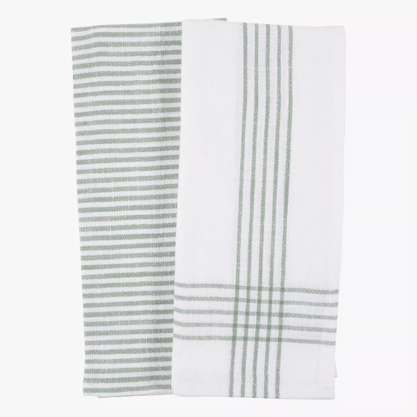 Monaco Kitchen Towels, Mineral Green
