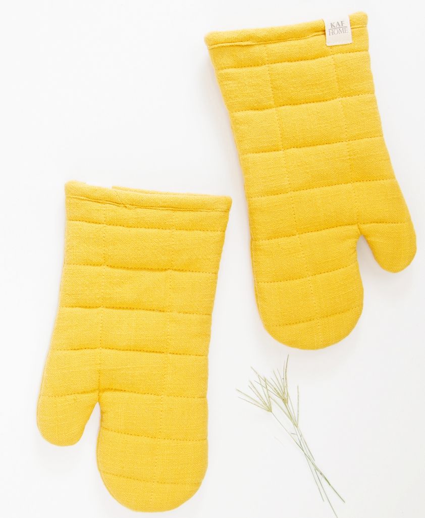 Monaco Oven Mitt, Ochre