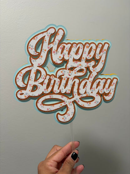 Cake Topper