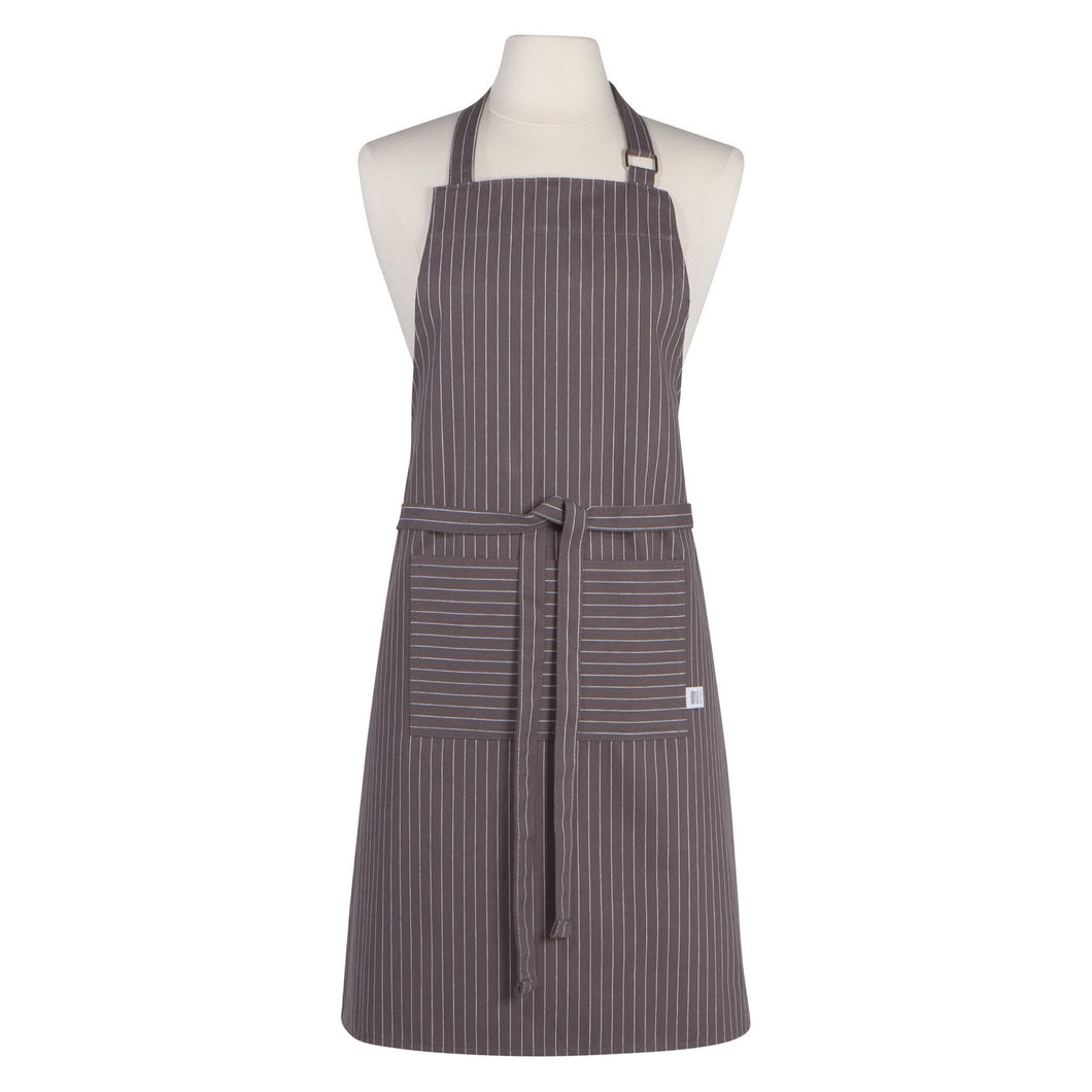 Chef Pinstripe Granite Apron