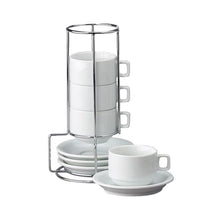 Cargar imagen en el visor de la galería, Stackable Espresso Mug Set
