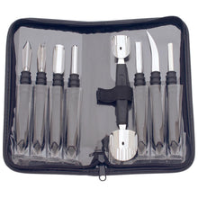 Cargar imagen en el visor de la galería, Garnishing Tool Set 9 Piece
