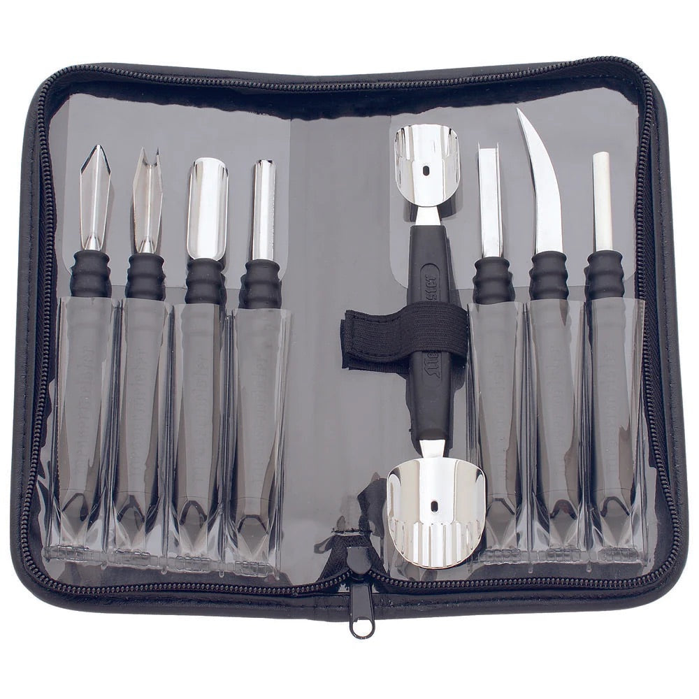 Garnishing Tool Set 9 Piece