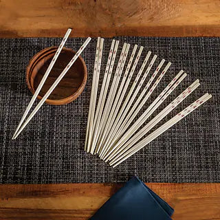 Joyce Chen Reusable Bamboo Chopsticks, 10ct