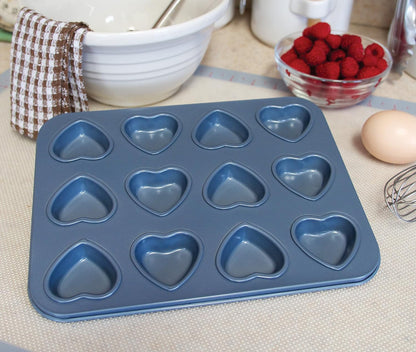 Mini Heart Muffin Pan